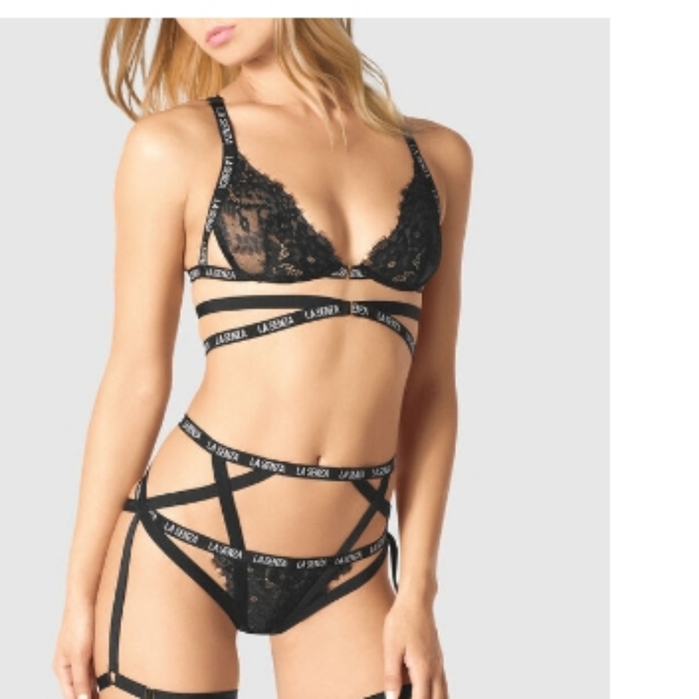 Strappy Lace Bra